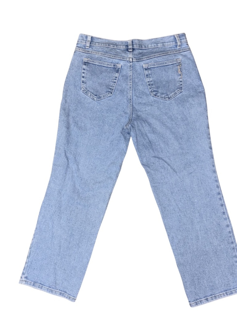 Style & Co. Light Blue Easy Fit Petite Straight Leg Jeans - Size 12P SHORT - Picture 7 of 8